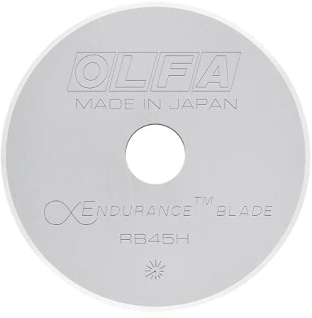 Olfa ARRB45H-1, Acero de tungsteno, Plateado, 45 mm