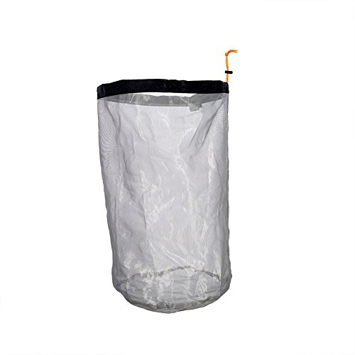 VGEBY Nylon Mesh Stuff Aufbewahrung Sack Kordelzug Mesh Tasche für Camping Wandern