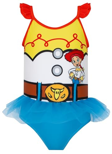 Disney Traje De Baño Toy Story | Bañador Natacion Niña | Bañador De Una Pieza | Azul 3-4 Años