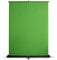 Floordirekt Greenscreen Rollup Ausfahrbarer Fotohintergrund mit Ständer | Chroma Key Panel Leinwand für Content Streaming Fotografie, Video, TV, Gaming | Studio Hintergrundentfernung | 150x200cm