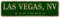 LINStore Vintage-Metallschild 'Las Vegas, NV' - Wanddekoration, 10,2 x 40,6 cm