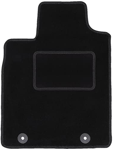 Wielganizator Automatte – Passend für Dacia Duster 2WD SUV 2010-2018 – Velours – Autozubehör - Auto Fußmatten – Fußmatte Auto – 1-teilig - schwarz