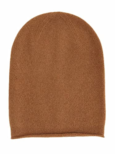 Zwillingsherz Slouch-Beanie-Mütze aus 100% Kaschmir - Hochwertige Strickmütze für Damen Mädchen Jungen - Hat - Unisex - One Size – Mütze warm weich kuschelig im Frühjahr Herbst und Winter