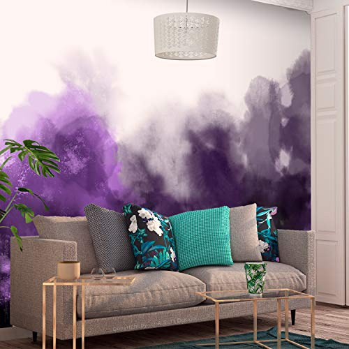 Ovegna Watercolour Variation Tapete – Violett [250 x 175]