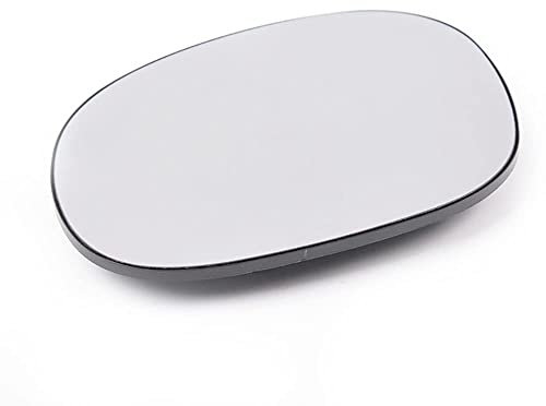 CQISTJ Cristal De Espejo Retrovisor para Peugeot 206 1998 1999 21998-2012 2001 2002 2003 2004 2005 2006-2009, Izquierdo y Derecho Calefactable Cristal de retrovisor Lateral con Placa Posterior