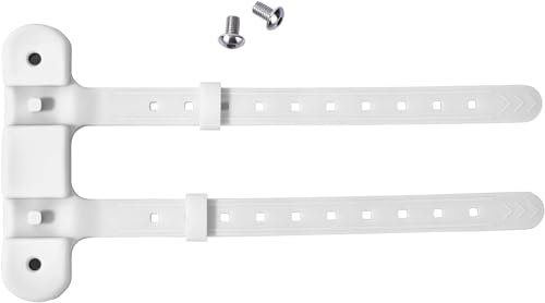 Bike Water Bottle Cage Holder, Bicycle Cage Mounting Base (WHITE)