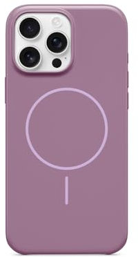 Beats Custodia per iPhone 16 Pro Max – Custodia protettiva MagSafe, resistente ai graffi, sottile, fodera in microfibra – Tramonto viola
