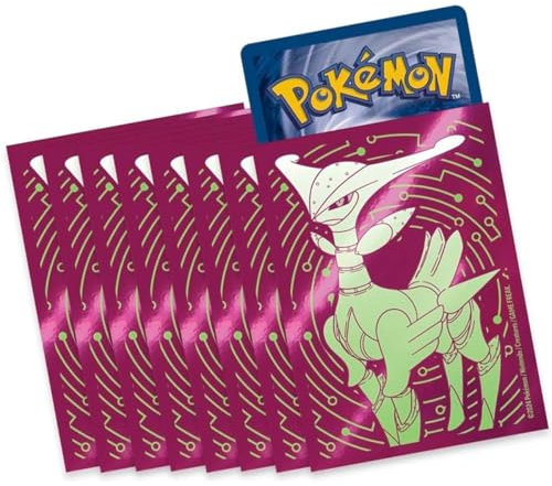 Pokemon Elite Trainer Box Cases [65 Sleeves], Show Off Your Cards with ETB Pokemon Box Promotional Sleeves, Pokemon Card Sleeves (Temporal Forces)