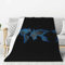 ZhanGM Warme Flanelldecke, Überwurf, Weltkarten-Decke für Sofa, Couch, Bett, Wohnzimmer, ideal für Camping, Reisen, Kino, 203,2 x 152,4 cm