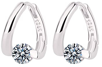 Pendientes altos de tuerca para mujer, diseño único que puede resaltar tu apariencia para ella, aretes largos, talla única, Cobre, Sin piedra preciosa