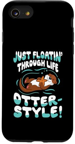 Otter-Stil für einen Otter-Fan Hülle für iPhone SE (2020) / 7 / 8