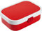 Mepal Brotdose Campus - Bento Box für Kinder - Brotdose mit Fächern & Gabel - Meal Prep Box mit Clip-Verschluss - BPA-frei & Spülmaschinenfest - 750 ml - Rot