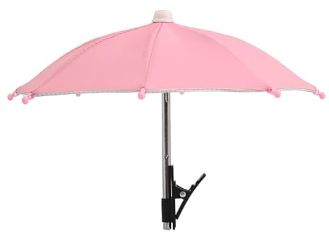 Genérico Phone Umbrella,Protector Solar Con Clip Para Smartphone | Accesorios Antirreflejos Con Protección UV Para Coche Camping Playa Piscina Exterior