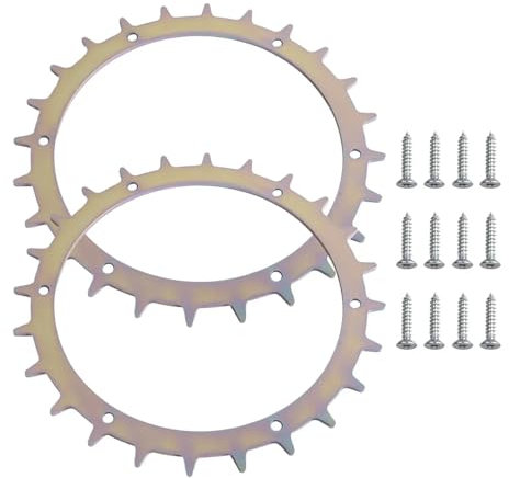 LAVAS Roues d'assistance améliorées for tondeuse robotisée Bosch Indego. Pointes robotisées for roues de traction.