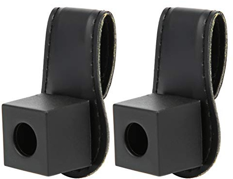 Keenso Porte-Craie de Billard, 2 Pièces, Porte-Craie Portable pour Queue de Billard, de Ceinture Magnétique, Accessoire de Piscine