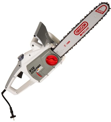 IKRA Elektro Kettensäge KSE 2540 Pro, Nutzlänge 40cm 2500W, Made in Germany