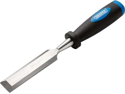 Draper 83291 Bevel Edge Wood Chisel, Blue, 26 mm