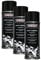 3X KWASNY 300 921 Auto-K SPRAILA Spraila Lackspray Schwarz Matt 500ml