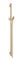 hansgrohe Duschstange Unica' S Puro 0,90m mit Brauseschlauch 1,60m, Brushed Bronze