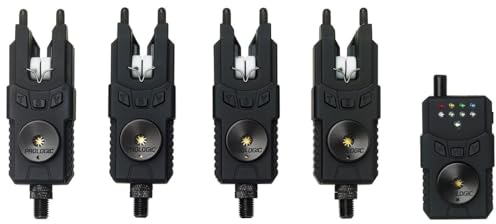 Prologic Custom SMX MKII Bite Alarm Set 4+1 RYGB - Bissanzeiger Set