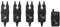 Prologic Custom SMX MKII Bite Alarm Set 4+1 RYGB - Bissanzeiger Set