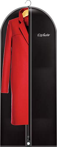 Maishijie 150 * 60cm Atmungsaktives Oxford-Stoff-Anzug-Kleidersäcke, Aufbewahrungskleiderbezug, Langes Kleid, während der Reise einfach zu tragen