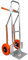 Stahlbruck Sackkarre, Transportkarre, Sackrodel SR 250 Aluminium 150 kg. klappbare Schaufel, Treppenkufen