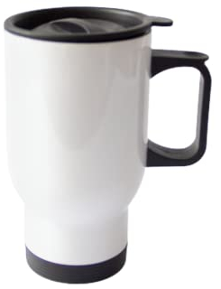 MR.R Sublimation Blanks 15oz Tumbler Bouteille d'eau isolée sous vide à double paroi Tasse de voiture de voyage en acier inoxydable avec couvercle, 450 ml