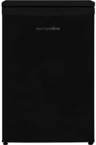 Montpellier MLA54BK Undercounter Larder Fridge in Black