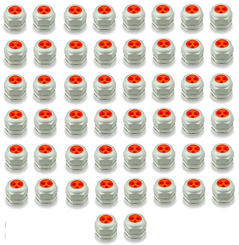G-Prokit Pack of 50 32mm Nylon Tails Kit Compression Gland for Meter Tails 2 x 25mm², 1 x 16mm² (50)