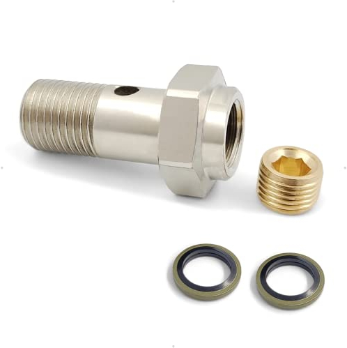 M12 x 1,25 Banjo-Bolzen-Set für Kraftstofföl-System Verschraubung (M12–12 mm)