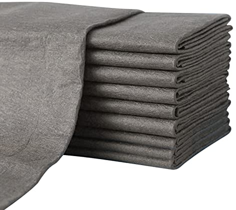Chiffon de Nettoyage Magique épaissi,10pcs Serviettes en Microfibre Tout Usage, Chiffons De Nettoyage en Microfibre Réutilisables sans Traces,pour Cuisines,Verre,Voitures et fenêtres(30 * 30cm)