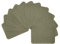 AXEN 12PCS Iron on Repair Patches, 100% Cotton Fabirc Mending Patches for Clothing, Pants, Dress, Shirts, Coats, Jeans and More, Amry Green