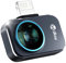 Xinfrared P2 Pro Telecamera Termica, Corpo Intero in Metallo da 9g, Gamma di Misurazione della Temperatura da -20°C a 600°C, Risoluzione 256x192 a 25Hz, Supporto per iOS 11 e Successivi