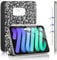 Soke iPad Mini 7/6 Case A17 Pro, Slim Trifold Stand + Auto Wake/Sleep, Protective Hard PC Back Cover for Apple iPad Mini 7/6 Gen 8.3 Inch - Book Black