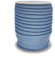TEXTEX = Piping for Sewing, Decoration, and Crafts. Composition 50% Cotton and 50% Polyester. Total Width of 15mm, Cord of 5mm, and Flap of 10mm. 10 Meter Reel - (Medium Blue)