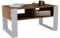 CraftPAK Wohnzimmer Tisch für Couch aus hochwertigem Holzwerkstoff, moderner Couchtisch mit zusätzlicher Ablagefläche, Sofatisch für Wohnzimmer, Couchtisch weiß Retro