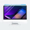 12-27in Universal Anti Blue Light Computer Screen Protector Filter,Screen Protector Film,for computer monitors,notebooks,and TV screens,Block blue light and UV,protect eyes,23in or 24in (540*340mm)