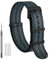 WOCCI 22mm Militär Nylon Uhrenarmband, Einteiliges Nylon Armband für Damen und Herren, Schwarze Schnalle (Grau Schwarz)