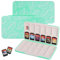 Switch Works for Nintendo Switch / Micro SD Game Cards, Compatible with Nintendo Switch OLED/Switch/Switch Lite 24 Slots Silicone Case Animal Crossing Animal Animal, Animal Crossing Green, Briefcase