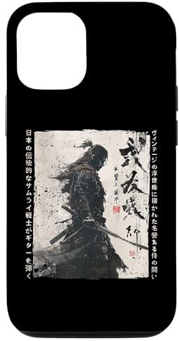 iPhone 12/12 Pro Japan Samurai Warrior Fighter Ukiyo Ink Artwork Samurai Case