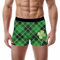 XTBFOOJ Boxershorts männer mit elasthan Boxershorts Herren kariert Boxer Shorts for Men Weiss Männer solide sexy atmungsaktive niedrige Taille Adventskalender