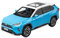 CHENXILONG 1:22 Für Toyota RAV4 Simulation Diecast Metall Legierung Modell Auto Sound Licht Ziehen Sammlung Spielzeug Geschenke Sammlerspielzeugautos(Blau)