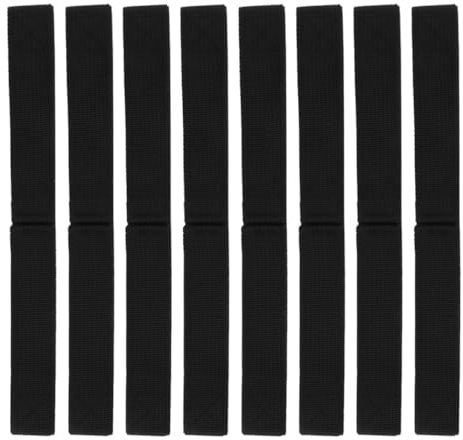 NESTINGHO Nylon verstellbare Rollergurte 8er Pack, robuste Bänder für Hoverboards und Karts, ideal für Outdoor Sportgeräte und Transport