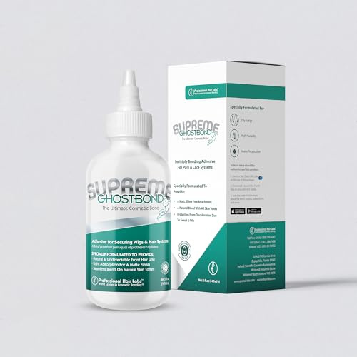 Professional Hair Labs Ghost Bond Supreme Poly and Lace Adhesive No Shine, 5 oz