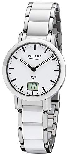 Regent BA-416 Horloge radio-pilotée en céramique 30 mm