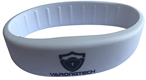 RFID MIFARE Classic® 1K weiß Silikon Armband 13.56mhz Zugriff (Packung von 5)