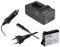bg-akku24 Batteria e caricatore per GoPro Hero4 Black, GoPro Hero4 Silver, GoPro Hero 4 - AHDBT-401