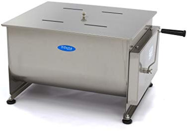Maxima Mélangeur de viande - 60 L - 55 kg viande - axle double - manuel
