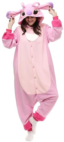 NAITOKE Déguisement d'animal pour adulte, costume d'Halloween, pyjama une pièce pour femmes, hommes et adolescents
